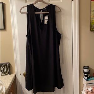 Black never worn v neck dress!